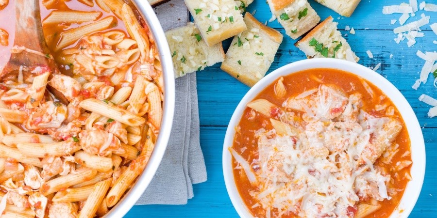 Chicken Parmesan Soup