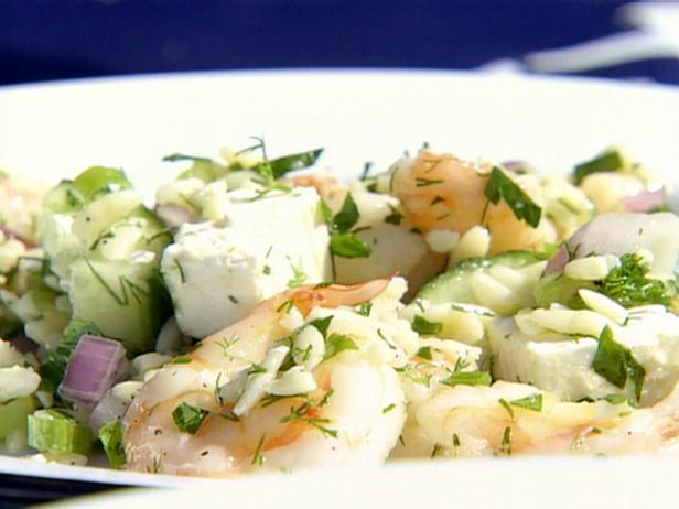 Roasted Shrimp and Orzo Pasta by Ina Garten