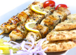 Chicken Souvlaki with Grilled Pita