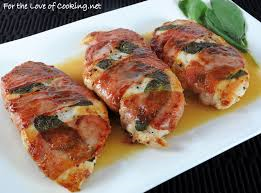 Chicken Saltimbocca with lemon sauce