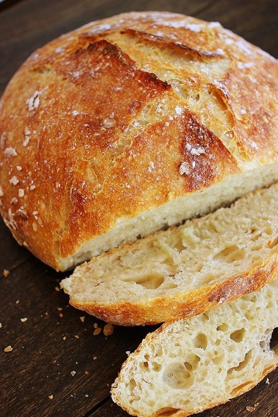 No-Knead Crusty Artisan Bread