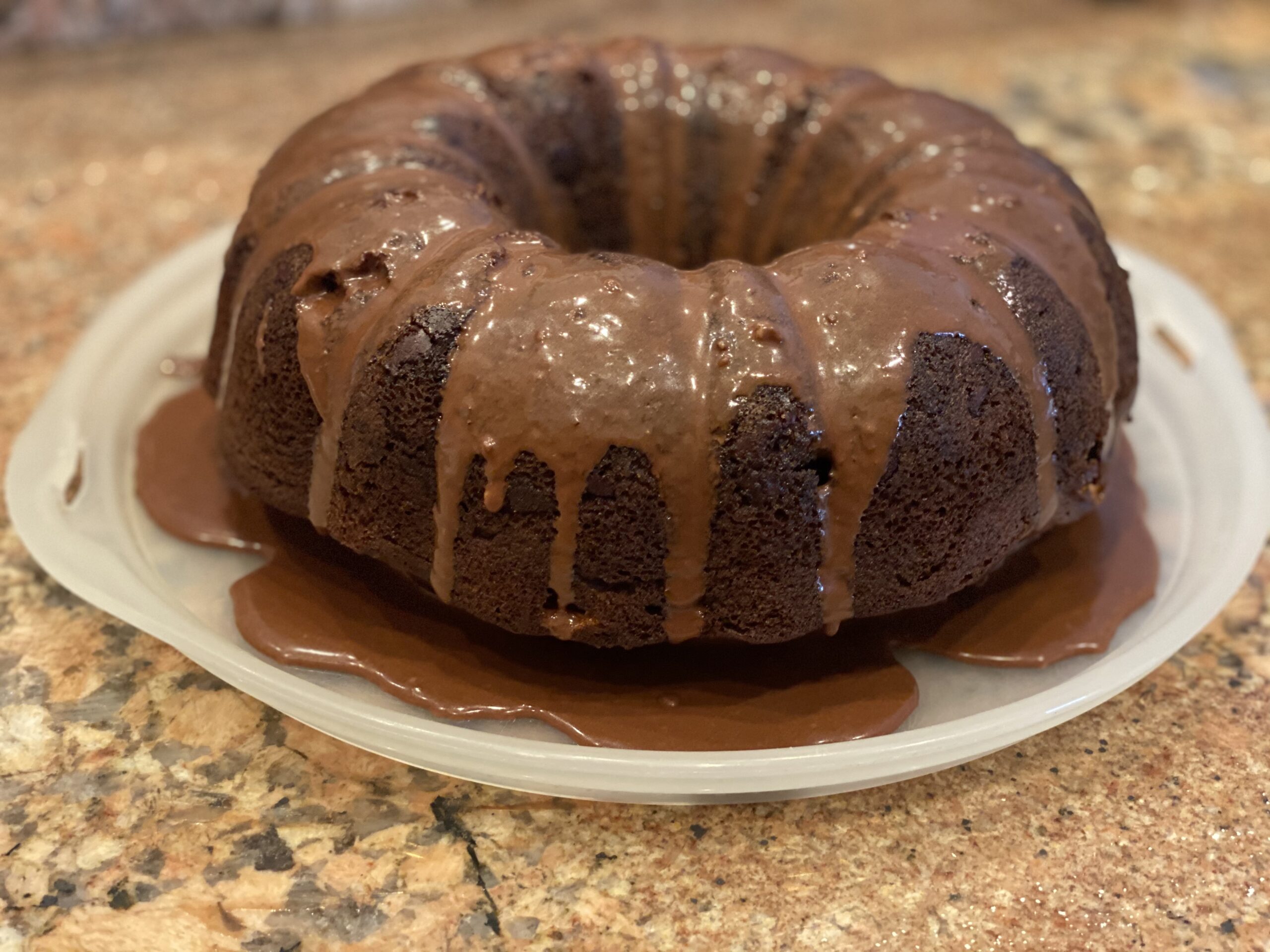 Rocky Road Bundt Cake