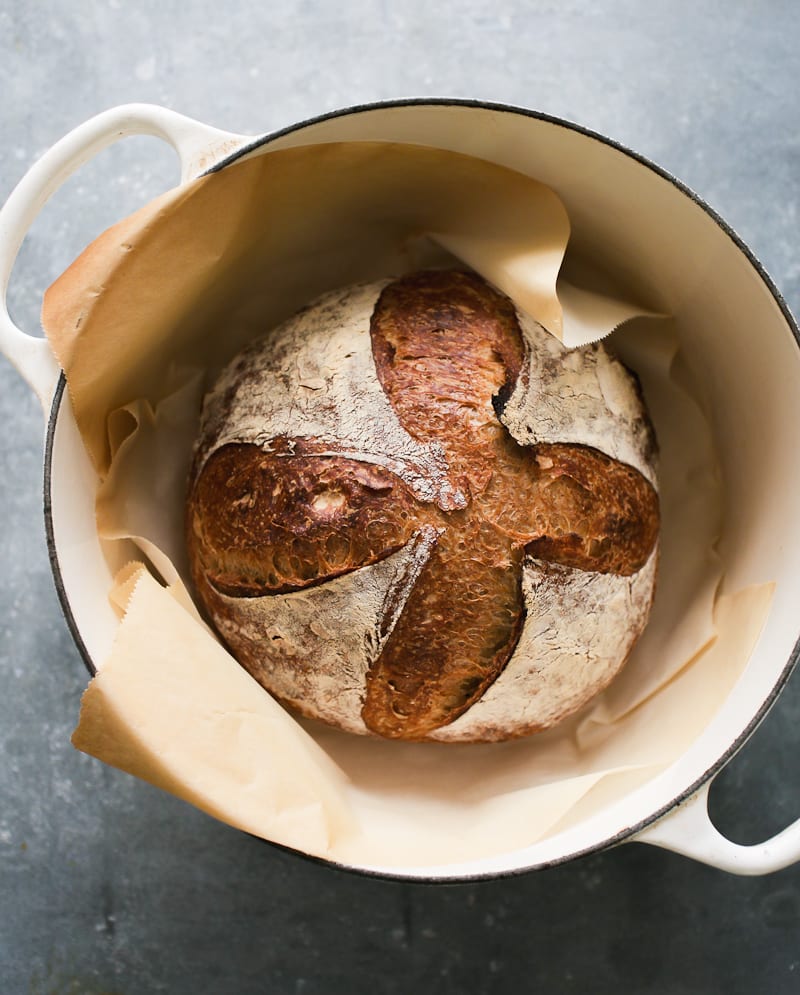 Light Whole Wheat Sourdough Bread