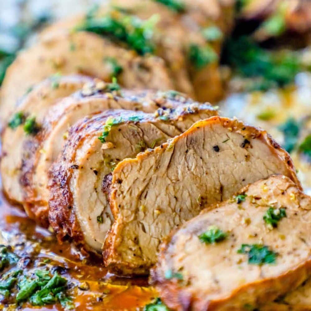 Garlic Baked Pork Tenderloin